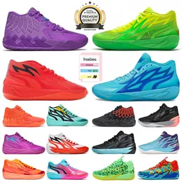 2024 Designer 1.0 2.0 3.0 Mens Basketball Shoes Rick and Morty Black Blast Purple Cat Galaxy Red Blast Queen City Blue Men Outdoor Trainers Sports sneakers 36-46