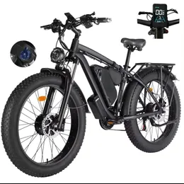 26 ""ebike 1000w Fat Tire Mountain Electric Bike