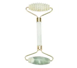 Green Jade Kanbuder Venica il rullo del massaggio facciale giada fatta sottile Massager Accessori per gli strumenti per massaggio di bellezza del viso Drop 802027958058