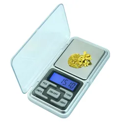 Elektroniska precisionsskalor 200G300G500G X 001G Pocket Mini Digitala skalor för smycken Guld Sterling Balance Vikt Gram6224614