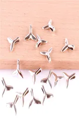 23292 285PCS Whale Tail Cham Antique Silver Plated Whale Tail Charms DIY Supplies Jewelry Accessories2896363