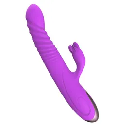 Från USCA Warehouse 2021 Amazon Popular Vibrator G Spot Rabbit Roating 3 Motor Dual Vibration Sex Toys Clitoris Stimul230809