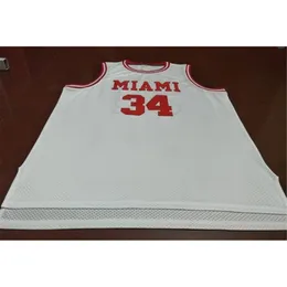 Custom 604 Jugendfrauen #34 Ron Harper Miamii von Ohio College Basketball Trikot Größe S-4xl oder Custom eines beliebigen Namens oder Zahlen-Trikots 2499