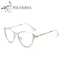 2021 Markendesigner Cat Eye EyeGlasses Frames Frauen Vintage Optical Modes Frame mit Box und Case 8328699