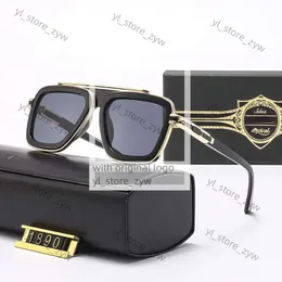 メンズサングラスディタグランドLXNエボレディースメタルメタルミニマリストレトロマッハコレクションサングラス新しいデザインメイソンカットエッジ眼鏡90D