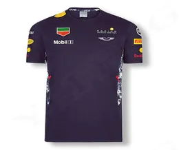 Equipe de Motorsport Red Color Bull Teamline Jersey Petronas GP Camisa de manga curta MX MX Dirt Bike Cycling5319655