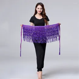 Cintos mulheres Boho Fringe Salia Sexy Tassel Belly Dance Dance Hip Sconhas Rave Wrap Belt Performance Custume