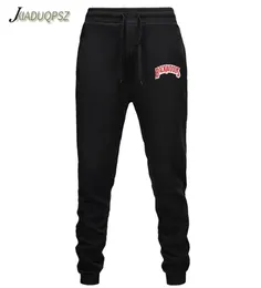 Mens Pants Cotton Autumn Winter Gray Casual Funny backwoods printed Men Joggers Sweatpants Plus Size Black Trouser pantalon Y200118117113