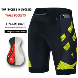 3 pantaloncini da uomo tascabile pantaloncini da uomo pantaloncini da maschio leica estate culotte maillot mountain bike mountain 240428