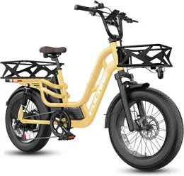 Libra Step-Thru 1200W rower elektryczny dla dorosłych 32 km / h 48V 20AH Cargo EBIKE Dorośli