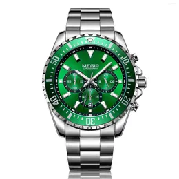腕時計Megir Man Sport Wristwatch Waterproof Chronograph Men Watch Military Army Top Stainless Steel Male Clock2064