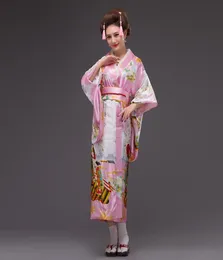 Kimono Японский Mujer Japan Kimonos Femme Hanbok Японский кимоно традиционный ропа мужар Гейша платье Quimono japones стиль1601373