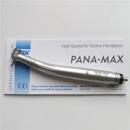 3pcs NSK style Pana Max push button Three spray water dental led handpiece 2/4 holes ceramic bearing