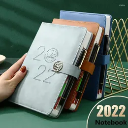 Schema Bok 2024 System Plan Clock-In Calender Study Diary Notepad Business Office Notebook Födelsedagspresent