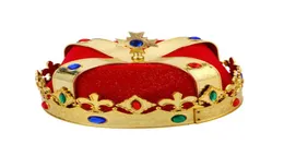 King Crown Hat Halloween show show maskarada dekoracja cosplay rekwizyty cesarz hat dla dziecka dorosły impreza urodzinowa 3097999