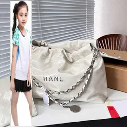 Kids Bags Luxury Brand CC Bag 24C Womens 22 Shopping Shoulder Bags Coin GoldSilver Metal Hardware Handbags With Coin Wallet Pouch Outdoor Sacoche Large Capacity Tren