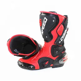 Nuove scarpe da mountain bike invernali professionali in pelle in pelle stivali da corsa impermeabile 00101565023174