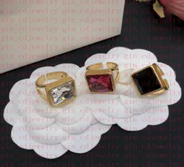 Designer High-End-Atmosphäre Diamond Ring für Männer und Frauen Geburtstagsurlaub Hochzeitsgeschenk1643221