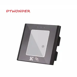 Kort DTWONDE QR -kod RFID -läsare USB 125KHz Wiegand Sensor Proximity Tempered Glass Automatic Sensing DT008