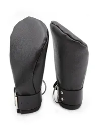 Camatech Cu Leather Badens Mittens Soft Puppy Mitts Ручная рабство BDSM Dog Palm Fist Gloves сдержанности.