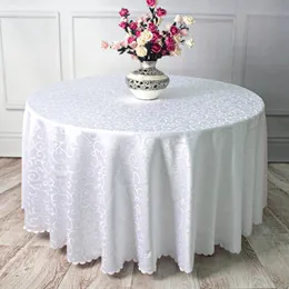 Luxury Red Round El Dining Tracloth Square Golden Floral Wedding Table Skirt Cover Decoration Party Restaurang Tyg 240428