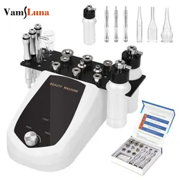 3 في 1 آلية الجلد الماس microdermabrasion 068cmhg الشفط توهج 240430