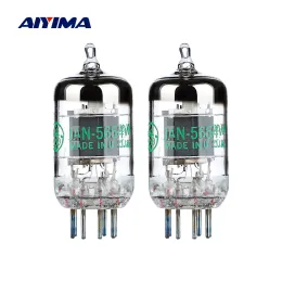 Amplificadores Aiyima 1 par GE 5654W Tubos de vácuo Atualização de tubo eletrônico de válvulas para 6J1 6m1 6ak5 6J1p EF95 emparelhando amplificadores de áudio
