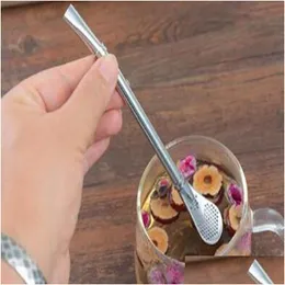 Drinking Straws 100Pcs Stainless Steel St Filter Handmade Yerba Mate Tea Bombilla Gourd Washable Practical Tools Bar Accessories Dro Dhgp1