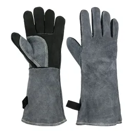 Gloves HeatResistant Gloves WearResistant Aluminum Foil Microwave Oven Baking Insulation Fireplace Oven Gloves