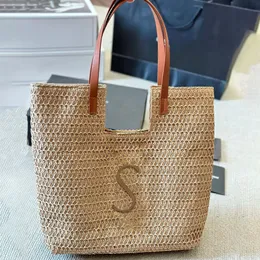 10a Raffias Totentätigkeit Designer -Taschen Damen Mann Luxurys Clutch Crossbody große Kapazität Häkelkäufer Tasche Sommer Reise Umhängetasche Weekender Stroh Weave Beach Bag