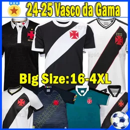 Xxxl 4xl 23 24 25 Vasco da gama koszulki piłkarskie Payet długie rękaw Retro 1997 98 2000 2010 koszula piłkarska Gabriel Pec Praxedes 2024 2025 Zestawy Marlon Gomes Vegetti dla dzieci