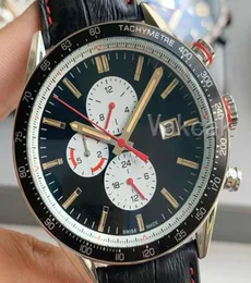 New Fashion men Automatic Movement Watch Black Leather Top Business Sports Selfwind Watches Designer Professional Wristwatches2827456