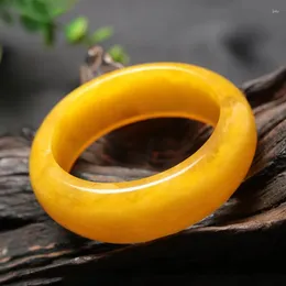 Bangle Factory Direct Live Supply Amber Yellow Beeswax Raw Stone Armband Chain Baltic Women's