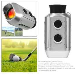 Pocket Golf Range Finder Handheld Monocular Rangefinder do narzędzie do pomiaru polowania na golfa do narzędzie na kemping na zewnątrz 240426