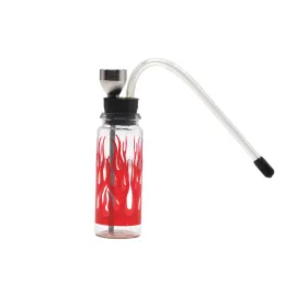 Tubi dell'acqua di fumo per fumare vetro di sigaretta di erbe 17 mm da tubo di giaccino per tabacco in metallo portatile part tubo di tubo di fumo bong