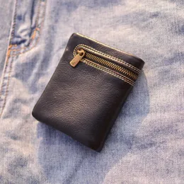 Wallets AETOO Commuting Portable Youth Leather Thin Money Clip Business Leisure First Layer Cowhide