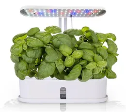 Pflanzer Pots Schreibtisch Lampe Hydroponische Innengartenkit Smart Multifunktion anbauen LED für Blumenfrucht und Gemüsepflanze mit 7965594