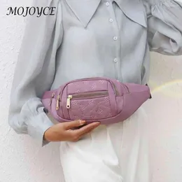 Borse in vita Oxford Pacchetto Multilayer Pocket Waterproof Garse Garan Zipper Banana Hip Borsa