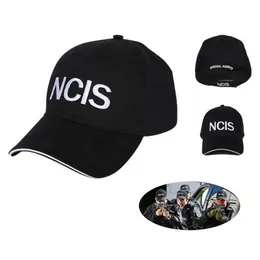 Boll Caps 2021 NCIS CAP Embrodery Hat Special Agents Hat Naval Criminal Investigative Service Movie Cap Justerable Baseball Cap Hat T240429