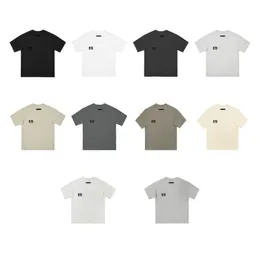 ES ioga camiseta de verão Summer Bagggy Shorve Slaive Crew pescoço casual solto refletivo esportes de moletom para homens e mulheres logotipo de carta de cartas da moda da marca