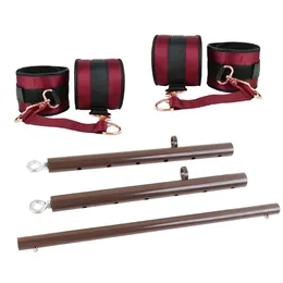 Kit di moderazione BDSM Kit a pressione regolabile Maglietta per perle della macchina per perle Pocci di contenimento feticcio set di coppie maschi e femmine Sex Toy 240425