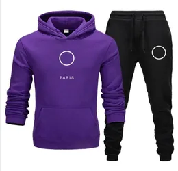 HOUDIES HOUDIES Tracksuit Autumn Winter Two Piece Sweatsuit Famous Men Pants Clothing Sweatshirt Pullover Casual Tennis Spo6276061