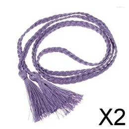 Ремни 2xwomen Girl Tassel Long Hair Band Ring Ring Кольце