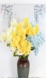 Wedding pography home decoration 3 pcs head artificial flower fake wreath artificial Hydrangea wreath single branch simulation 7399039