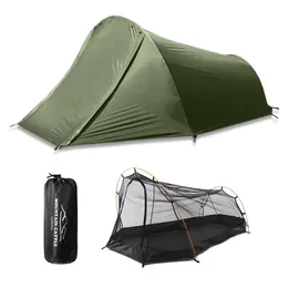 2 Personen Camping -Zelt im Freien Zelte wasserdichtes Sommerstrandzelt zum Campingradwanderungswanderungsfischen 240422