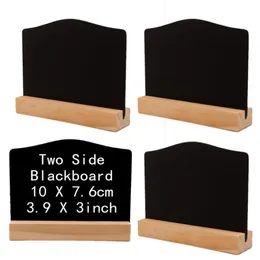 Numero di tavolo rustico Mini segno di lavagna con supporto in legno da 39x3 pollici Segno di legno piccolo display Display per novità per novità2407462