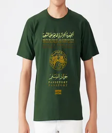 アルジェリア共和国パスポートカバーTシャツアルジェリー愛好家シャツ共和国アルジェリア愛国的なシャツアルジェリアパスポート3179646