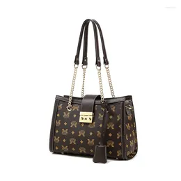 バッグ2024ファッション女性シュルダーメッセンジャーバッグスプリットレザー大量の財布とハンドバッグ高級デザイナーボルソス