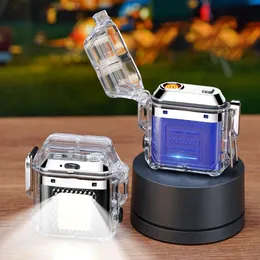 Внешний водонепроницаемый с легким вольфрамовым USB LIGHTER PROSTARENT SHELL Power Display Перезаряжается зажигалка