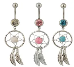 D0008 Dream Belly Navel Button Ring Mix Colors01234567062157